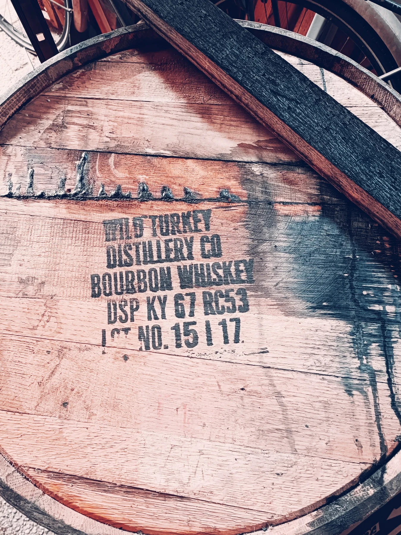 Bourbon whisky cask